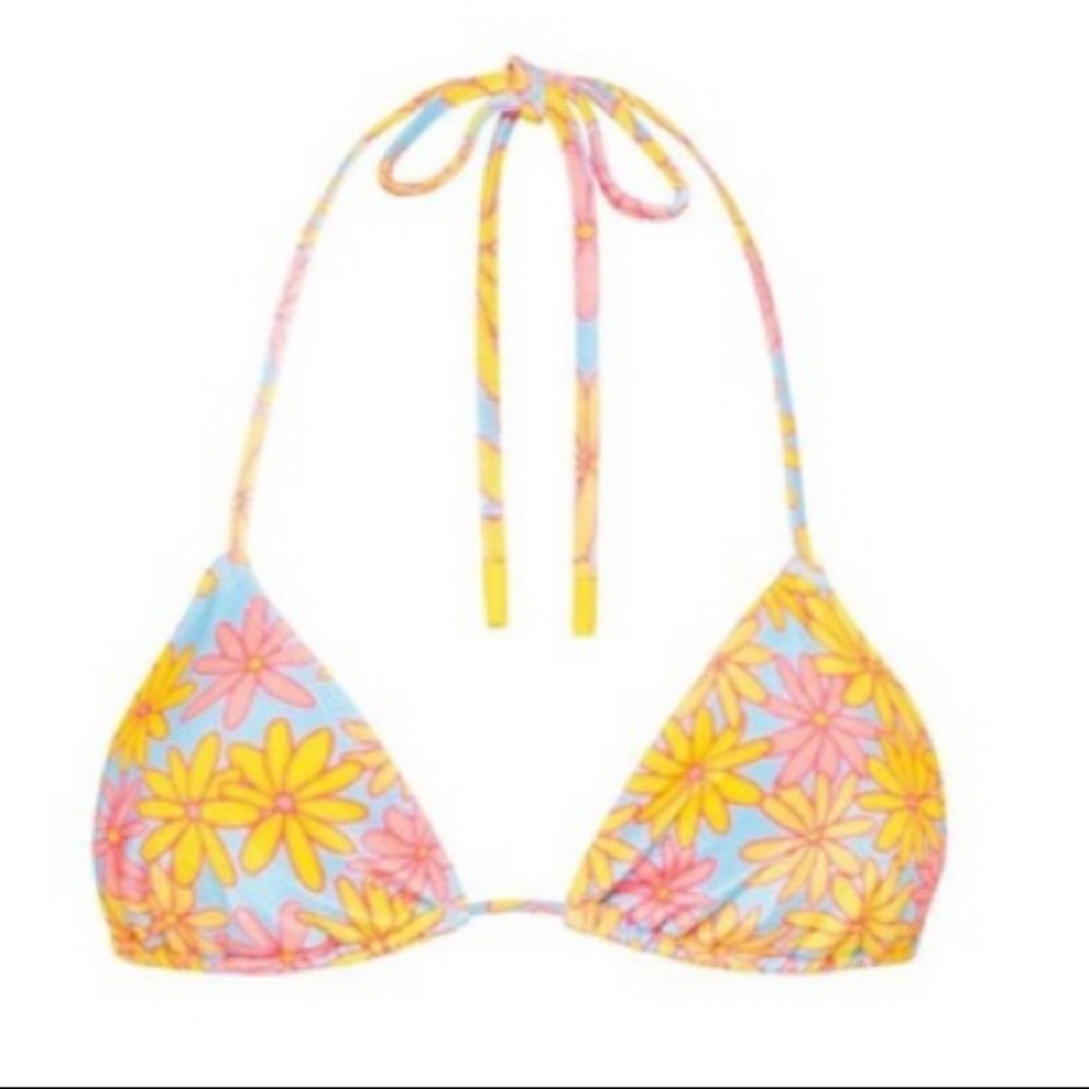 Triangl Vinca Floral Velvet Top